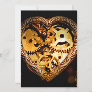 coração de steampunk