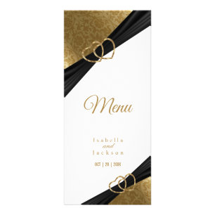 Coração do ouro - Menu