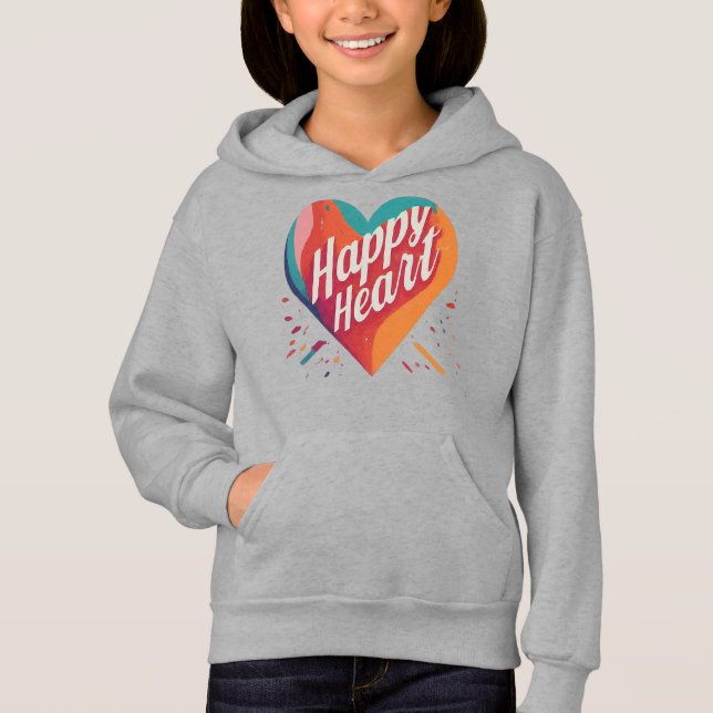 Coração Feliz da Menina (Frente)