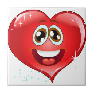Coração feliz Emoji do amor