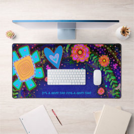 Coração Floral Colorida Branca Personalizada