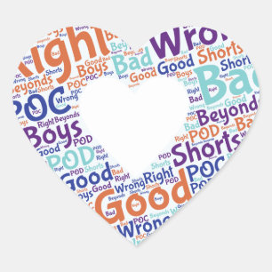 "Coração" os adesivos de declaração de limpeza