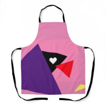 Coração Perseverante - Impressão All-Over Apron