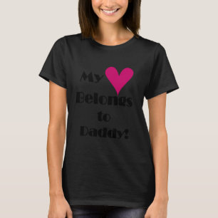 Coração Pertence a Camisetas e presentes Pais