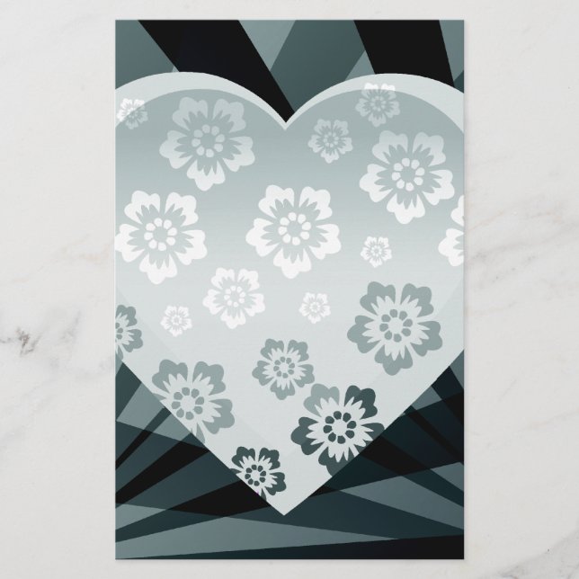 Coração Preto e Branco (Frente)