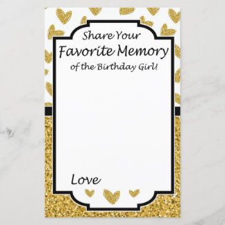 Coração-reluzente Memória Favorita da Rapariga de