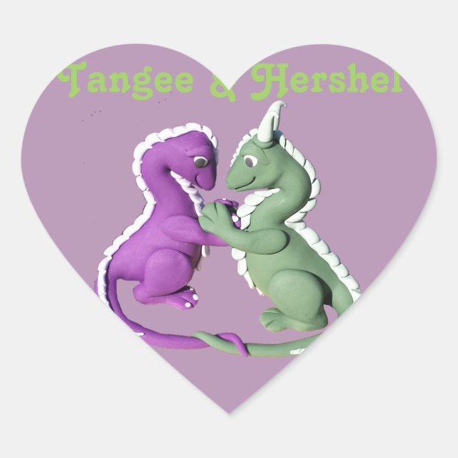 Coração Renovar adesivo (Frente)