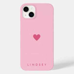 Coração Rosa e Nome de Menina com Estilo