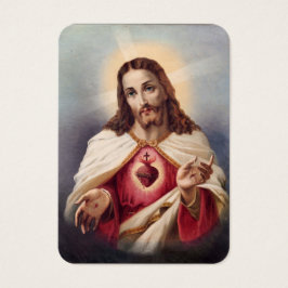 Coração Sagrado Editável de Jesus Funeral Católico