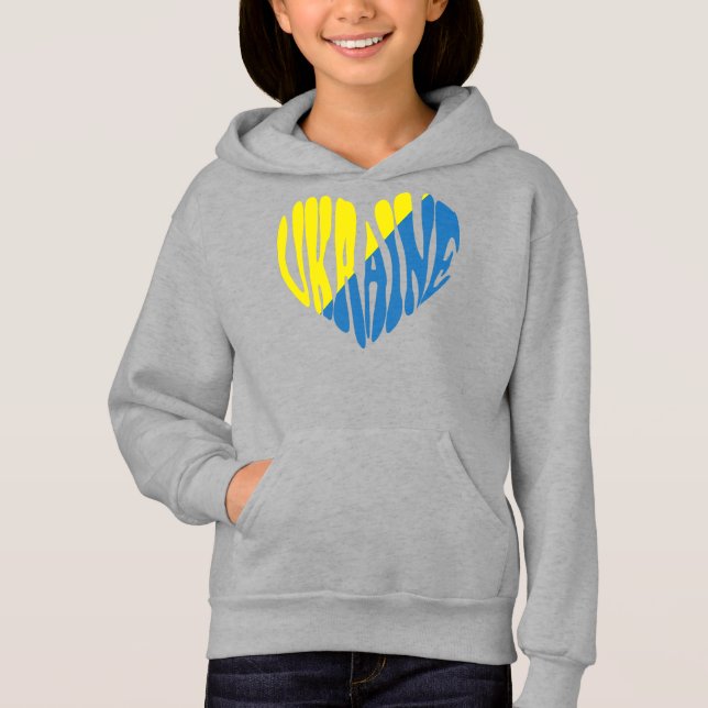 CORAÇÃO UCRANIANO AZUL E AMARELO (Frente)