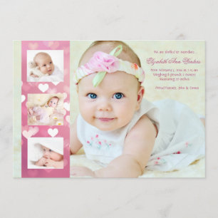 Coração-UM-Abundância - anúncio do nascimento da