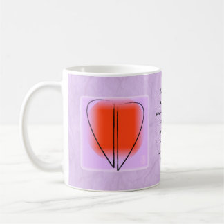 Corações. Amor. Caneca
