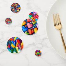 Corações Arco-Íris