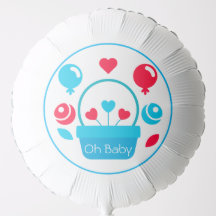 Corações, Balões e cesto do coração