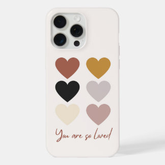 Corações Boho Amor Citação Positiva Você é tão Ama