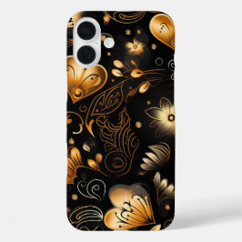 CORAÇÕES DE AMOR DE NAMORADOS PRETO E DOURADO