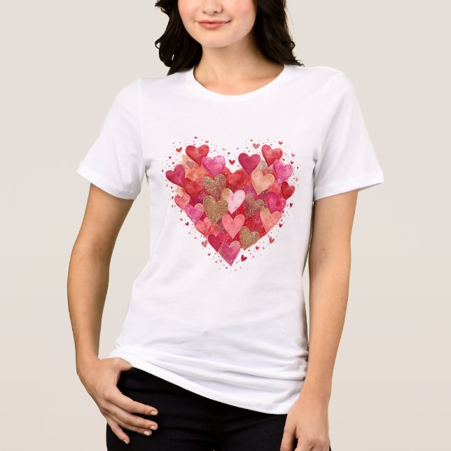 Corações de Amor do Dia dos Namorados (Frente)
