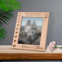 Corações de Casamento Decidimos Personalizar para 