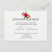 Corações de Rockabilly e Cartão de Resposta de Cas