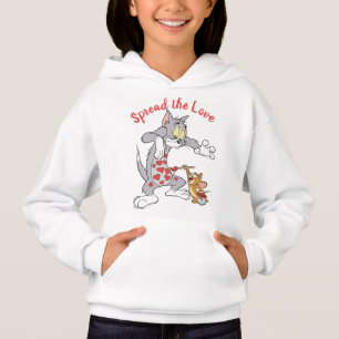 Corações do Namorados de Pintura de Tom e Jerry