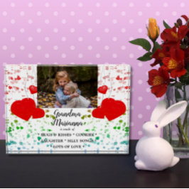 Corações "Do que a vovó é feita"