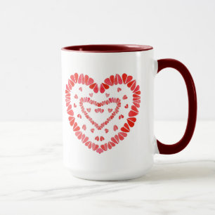 CORAÇÕES DOCES Caneca Alta Combinação Marrom