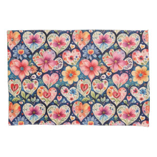 Corações e Flores Sala de Menina