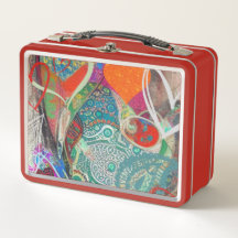 Corações e Paisley