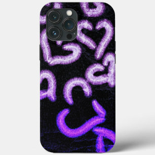 Corações em Dificuldade Roxo