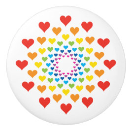 Corações em torno de corações