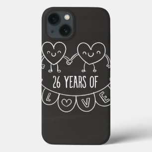 Corações Gift Chalk, 26 anos