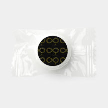 Corações Infinitos do Suporte do ouro