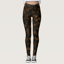 corações Leggings moderno padrão de tendências ele