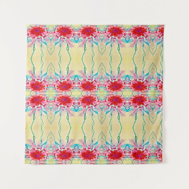 Corações na Tapeçaria de Fogo (Frente)