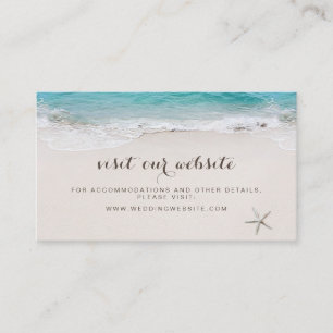 Corações no website da praia Inserir cartão