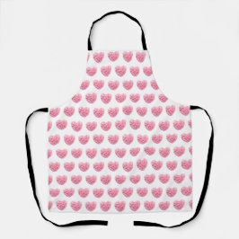 Corações Rosa Apron
