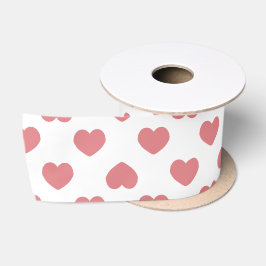 Corações Rosa Simples Minimalista