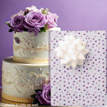 Corações - Roxo Escuro em Violeta Claro