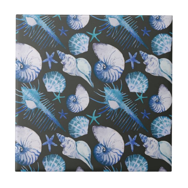 Corais com Padrão de Conchas (Frente)