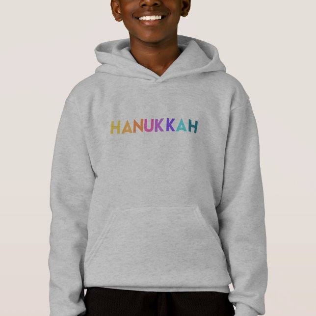 Corajoso Hanukkah Text Boy's (Frente)