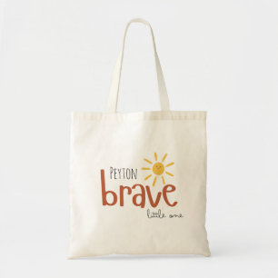 corajoso pequeno nome personalizado Bolsa Bolsas
