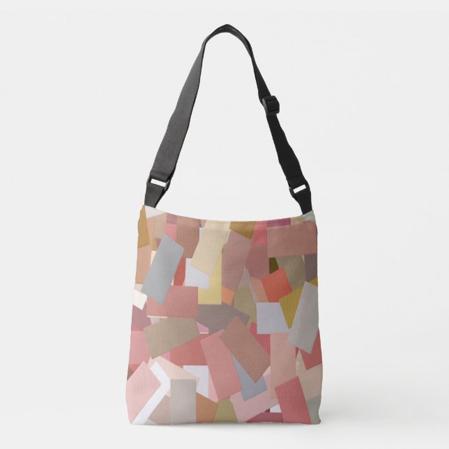 Coral Blocks 5050 tote bag (Frente)