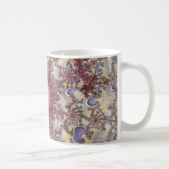 Coral Classic Fractal Caneca De Café