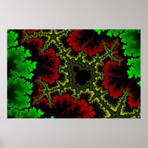 Coral Collage Poster