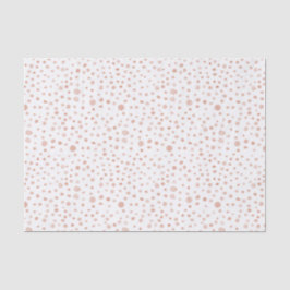 Coral Confetti Watercolor Dots Papel Tecido