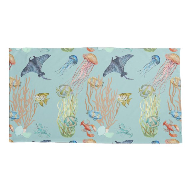 Coral De Peixes Gelados E Peixes Tropicais (Traseira - Esquerda)