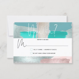 Coral de Sage RSVP do PixDezines, Bloco de Cores