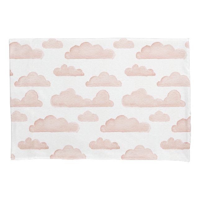 Coral Dreamtime Watercolor Cloucase (Frente-Esquerda)