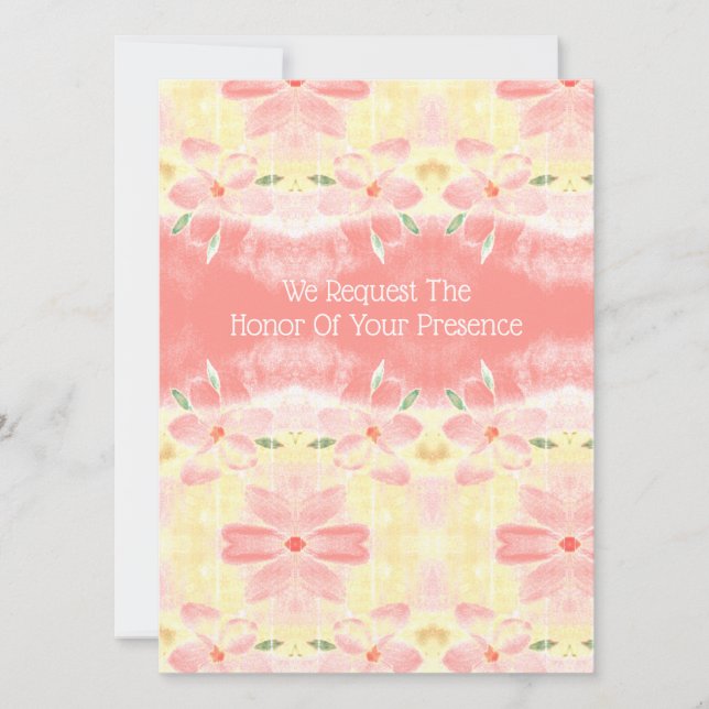 Coral E Amarelo (Frente)