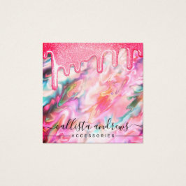 Coral Pearl Opal Glitter Drives Orelhando Exibição